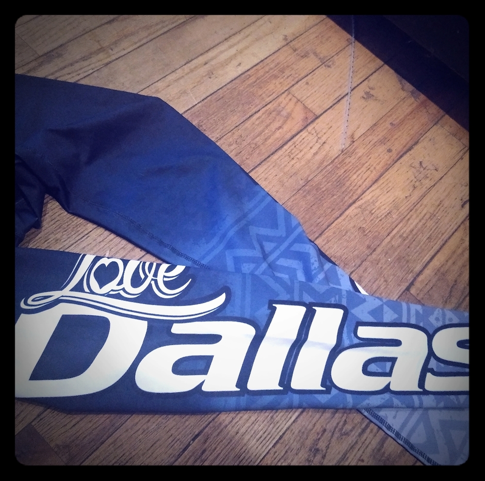DALLAS FOOTBALL LEGGINGS